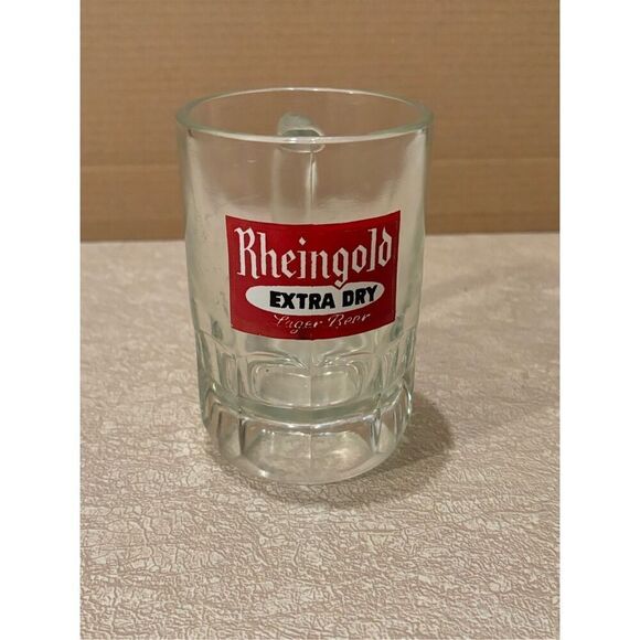 Rheingold Beer Mug-1950s Brewery Exclusive-VERY RARE-FAST SECURE SHIPPING - Picture 1 of 5